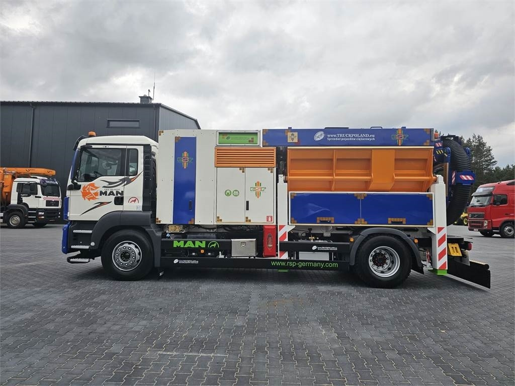MAN RSP ESE 18/4-KM Saugbagger vacuum cleaner excavato - Kamion me vakuum: foto 4 MAN RSP ESE 18/4-KM Saugbagger vacuum cleaner excavato - Kamion me vakuum: foto 4