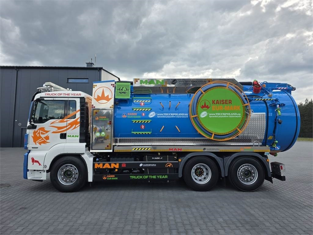 MAN WUKO KAISER EUR-MARK PKL 7.9 FOR CLEANING SEWAGE E - Kamion me vakuum: foto 4 MAN WUKO KAISER EUR-MARK PKL 7.9 FOR CLEANING SEWAGE E - Kamion me vakuum: foto 4