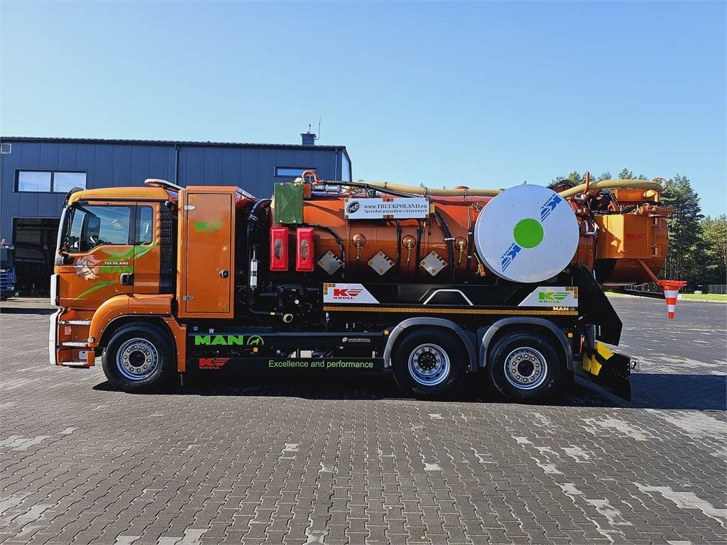 MAN WUKO KROLL ADR COMBI FOR SEWER CLEANING - Kamion me vakuum: foto 4 MAN WUKO KROLL ADR COMBI FOR SEWER CLEANING - Kamion me vakuum: foto 4