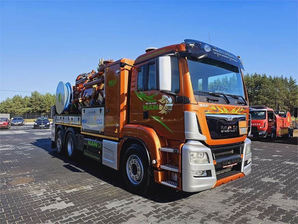 MAN WUKO KROLL ADR COMBI FOR SEWER CLEANING - Kamion me vakuum: foto 2 MAN WUKO KROLL ADR COMBI FOR SEWER CLEANING - Kamion me vakuum: foto 2