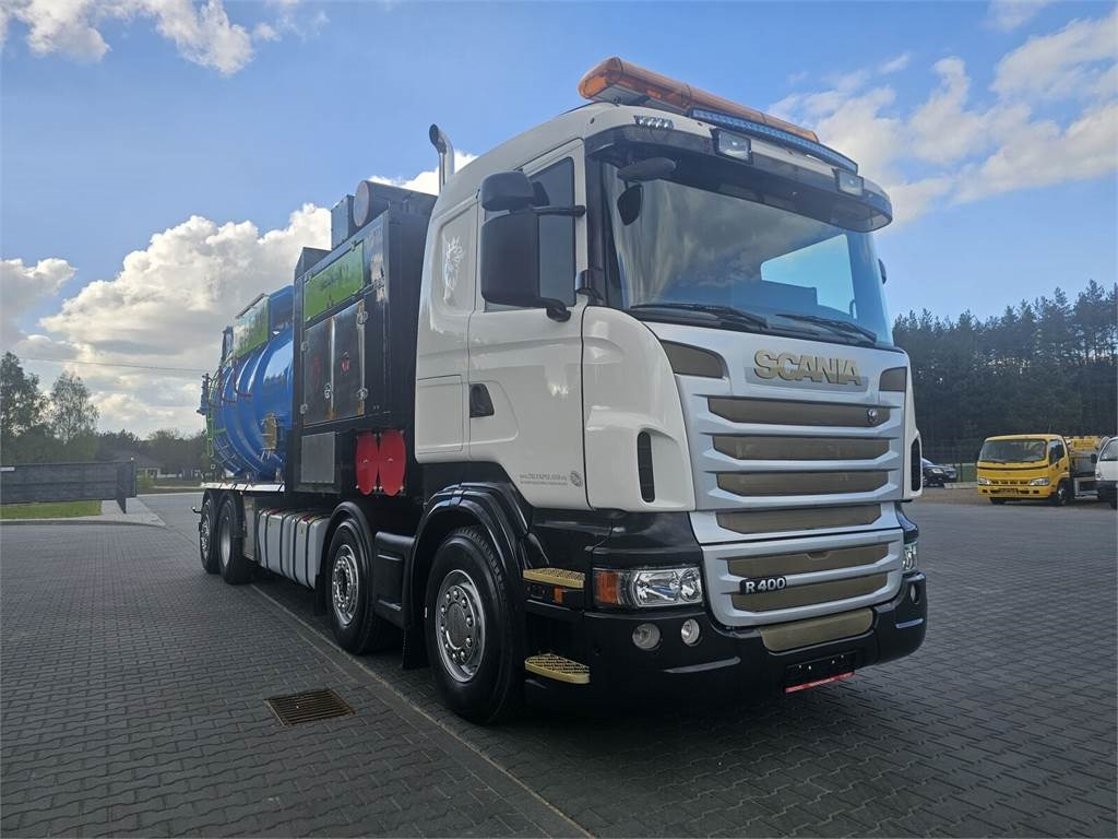 Scania Disab Centurion P210/8 Vacuum suction loader - Kamion me vakuum: foto 2 Scania Disab Centurion P210/8 Vacuum suction loader - Kamion me vakuum: foto 2
