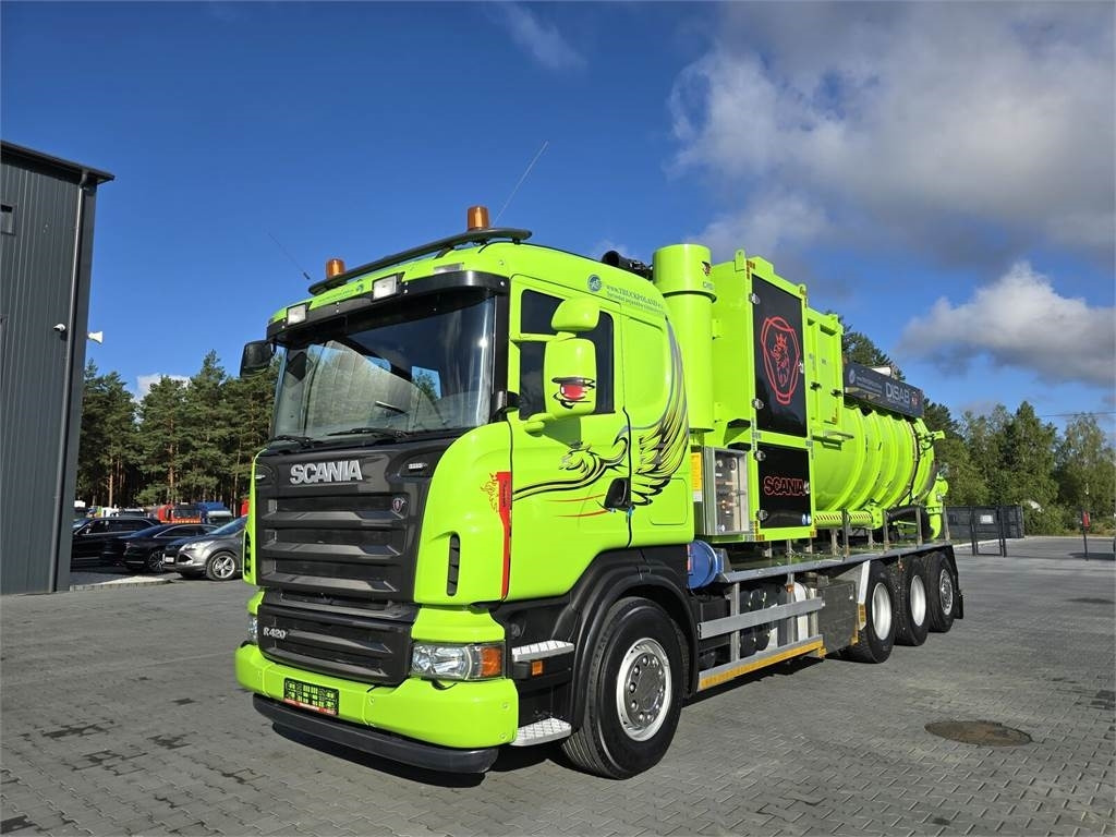 Scania Disab Centurion P210/9 Suction-blowing vacuum load - Ekskavator: foto 3 Scania Disab Centurion P210/9 Suction-blowing vacuum load - Ekskavator: foto 3