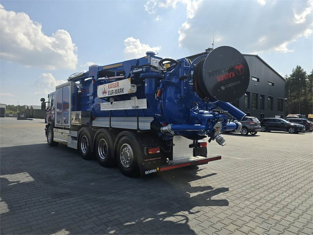 Scania KAISER EUR-MARK PL 8 Vacuum suction-blowing loader - Kamion me vakuum: foto 5 Scania KAISER EUR-MARK PL 8 Vacuum suction-blowing loader - Kamion me vakuum: foto 5
