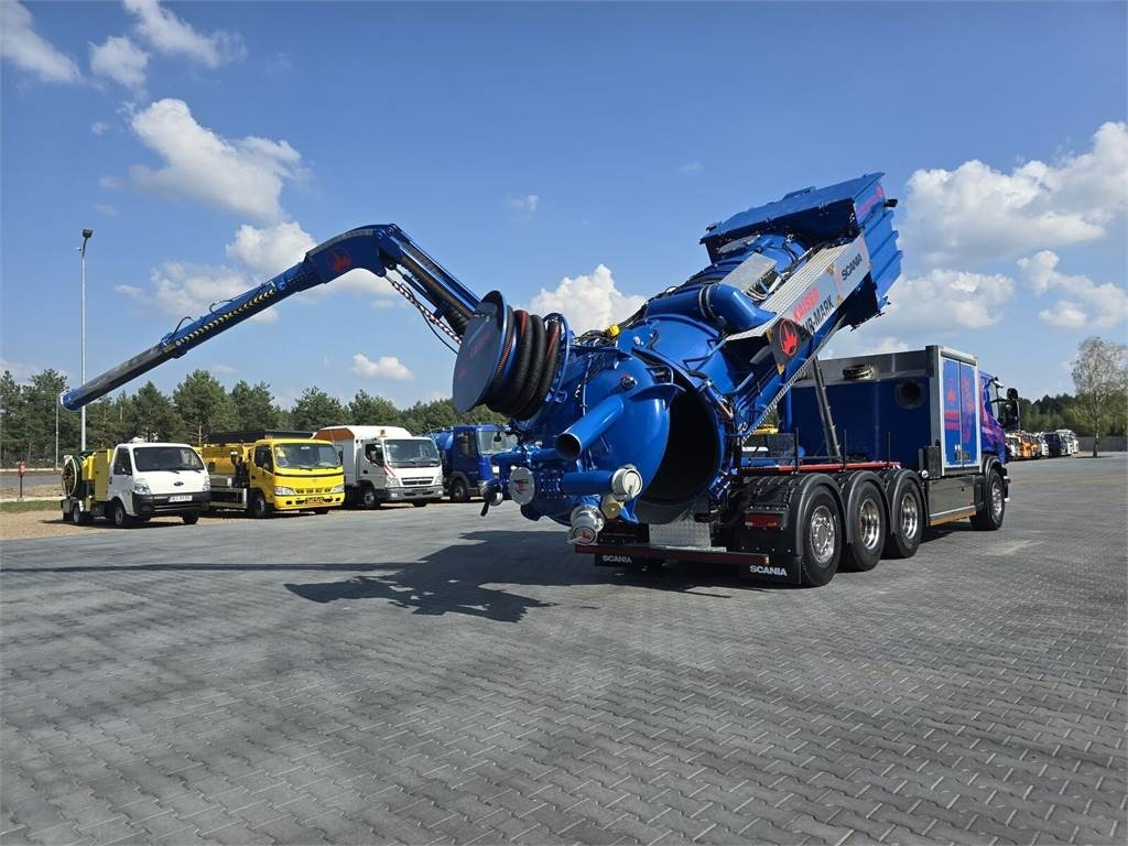 Scania KAISER EUR-MARK PL 8 Vacuum suction-blowing loader - Kamion me vakuum: foto 1 Scania KAISER EUR-MARK PL 8 Vacuum suction-blowing loader - Kamion me vakuum: foto 1