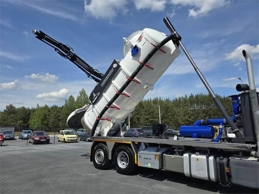 Kamion me vakuum Scania Saugbagger Larsen FlexVac 311 Vacuum suction loade: foto 28