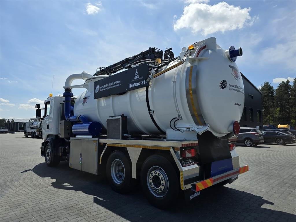 Scania Saugbagger Larsen FlexVac 311 Vacuum suction loade - Kamion me vakuum: foto 5 Scania Saugbagger Larsen FlexVac 311 Vacuum suction loade - Kamion me vakuum: foto 5