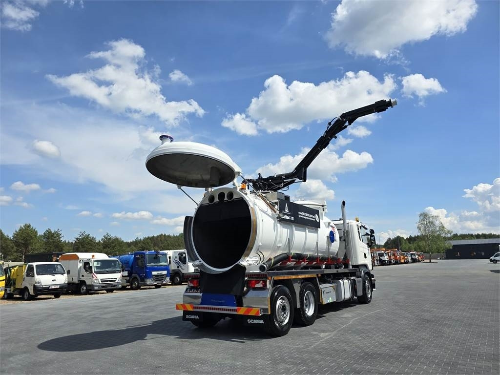Kamion me vakuum Scania Saugbagger Larsen FlexVac 311 Vacuum suction loade: foto 24