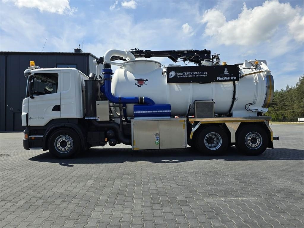 Scania Saugbagger Larsen FlexVac 311 Vacuum suction loade - Kamion me vakuum: foto 4 Scania Saugbagger Larsen FlexVac 311 Vacuum suction loade - Kamion me vakuum: foto 4