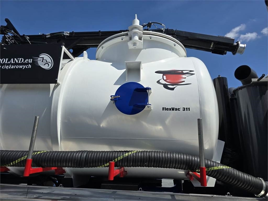 Kamion me vakuum Scania Saugbagger Larsen FlexVac 311 Vacuum suction loade: foto 18