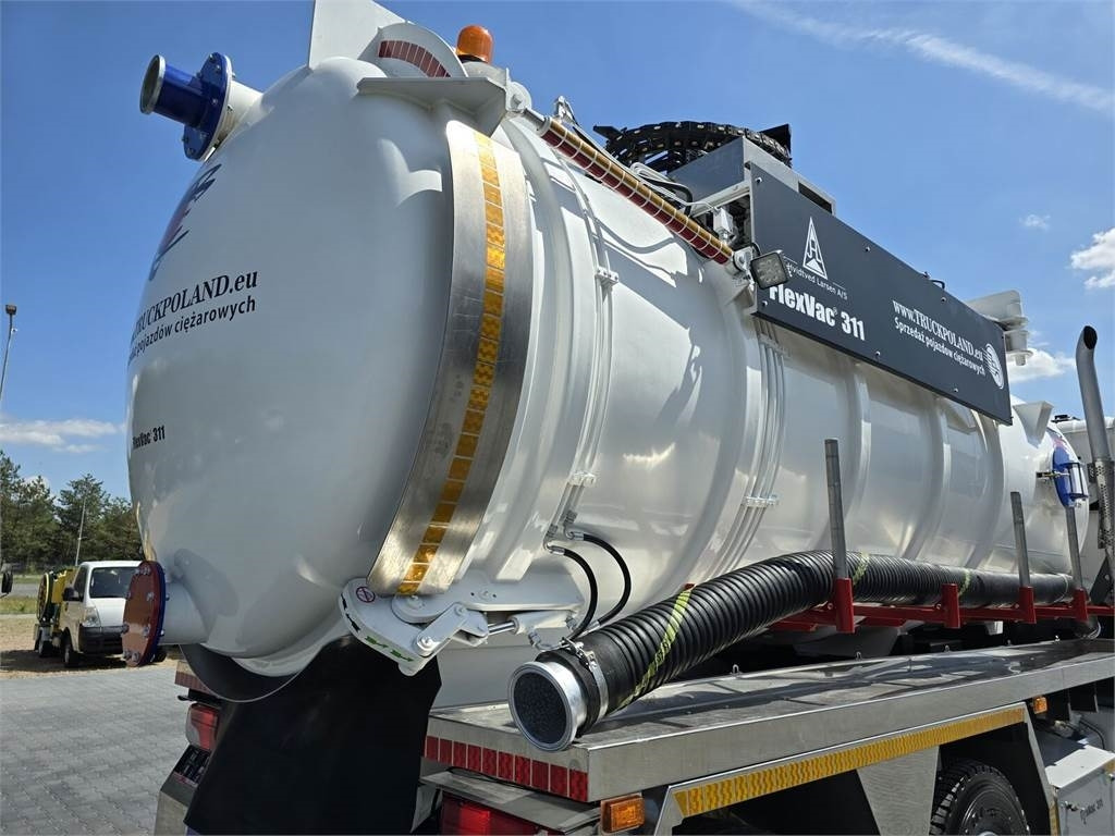 Kamion me vakuum Scania Saugbagger Larsen FlexVac 311 Vacuum suction loade: foto 16