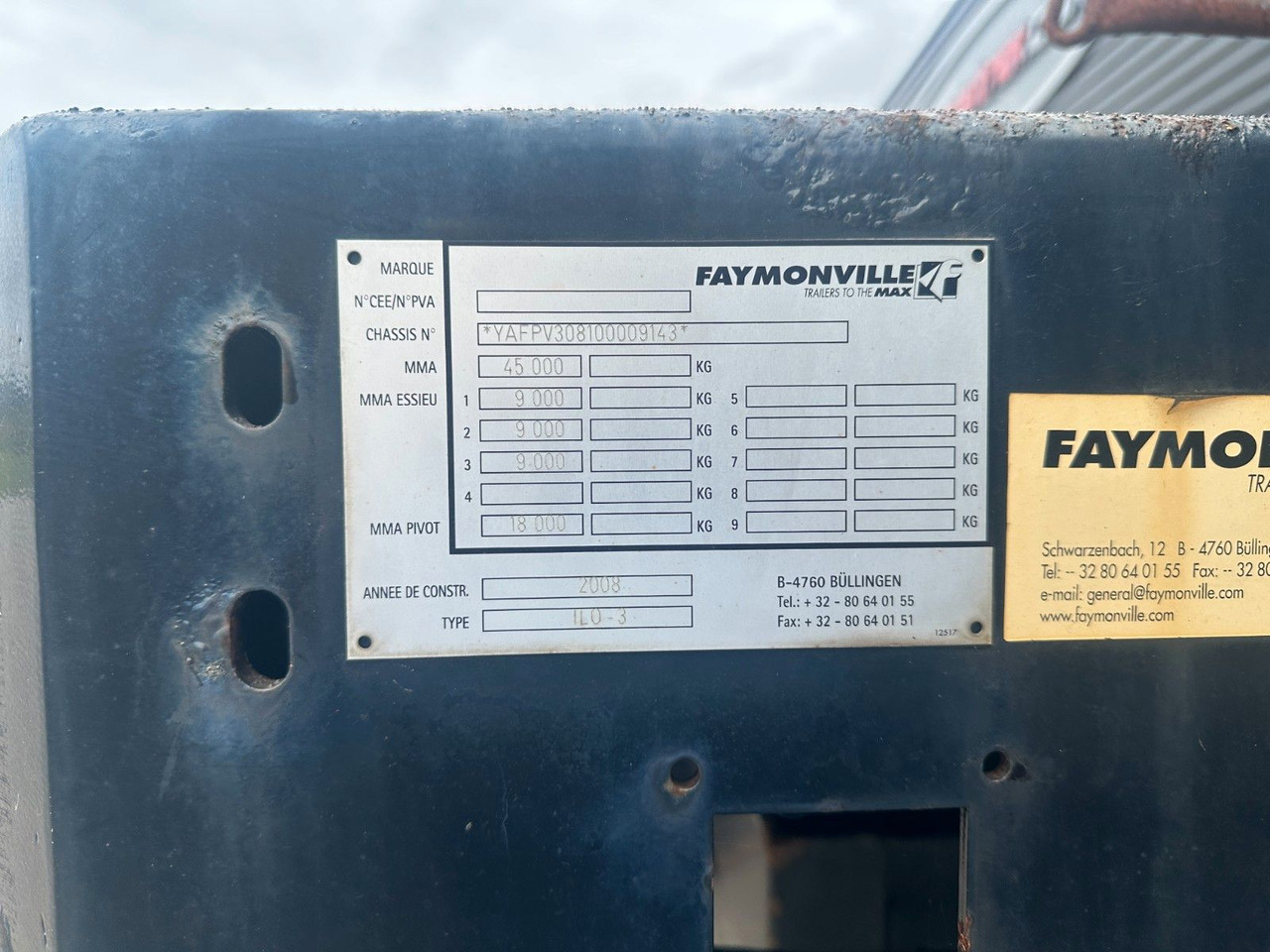 Faymonville Prefamax 3 achs innenlader - Gjysmë rimorkio me plan ngarkimi të ulët: foto 3 Faymonville Prefamax 3 achs innenlader - Gjysmë rimorkio me plan ngarkimi të ulët: foto 3