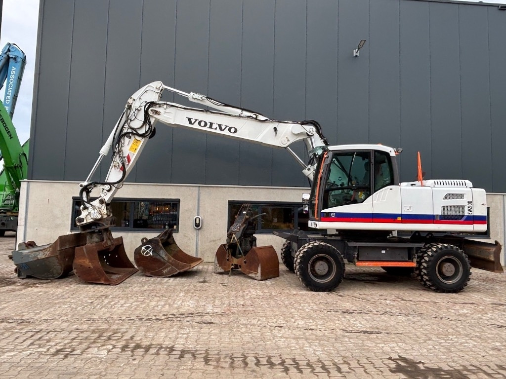 Volvo EW 210 D - EW210 - EW210D - EW 180 - EW 240 - Ekskavator me goma: foto 2 Volvo EW 210 D - EW210 - EW210D - EW 180 - EW 240 - Ekskavator me goma: foto 2