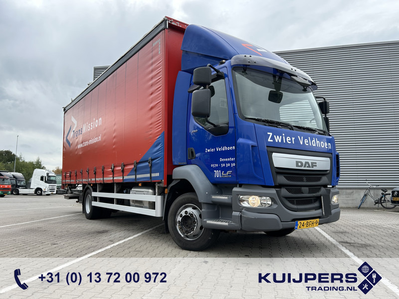 DAF LF 210 FA / 12 Ton / 454 dkm / Pritsch-Plane / LBW / APK TUV 11-25 - Kamion me tendë: foto 1 DAF LF 210 FA / 12 Ton / 454 dkm / Pritsch-Plane / LBW / APK TUV 11-25 - Kamion me tendë: foto 1
