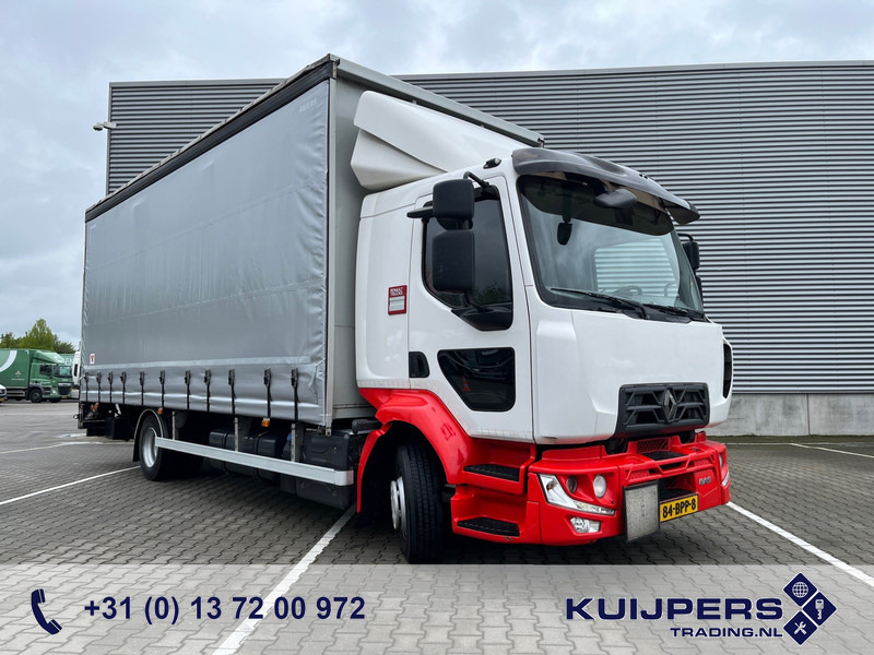 Renault D 210 Euro 6 / 12 Ton / 282 dkm / Schuifzeil / Laadklep / APK TUV 07-25 - Kamion me tendë: foto 1 Renault D 210 Euro 6 / 12 Ton / 282 dkm / Schuifzeil / Laadklep / APK TUV 07-25 - Kamion me tendë: foto 1