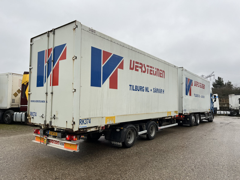 Scania R410 Highline / BDF Box + Wecon AWZ 218 / BDF Box / 448 dkm / NL Truck + Trailer - Kamion vagonetë: foto 2 Scania R410 Highline / BDF Box + Wecon AWZ 218 / BDF Box / 448 dkm / NL Truck + Trailer - Kamion vagonetë: foto 2