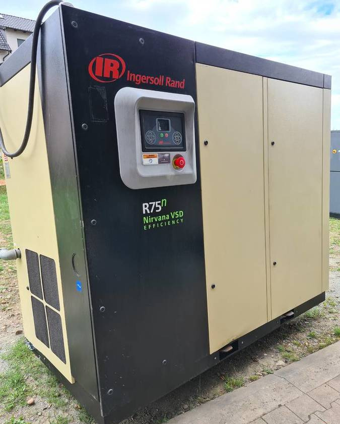 Kompresor śrubowy INGERSOLL RAND NIRVANA R75N - Kompresor ajri: foto 1 Kompresor śrubowy INGERSOLL RAND NIRVANA R75N - Kompresor ajri: foto 1