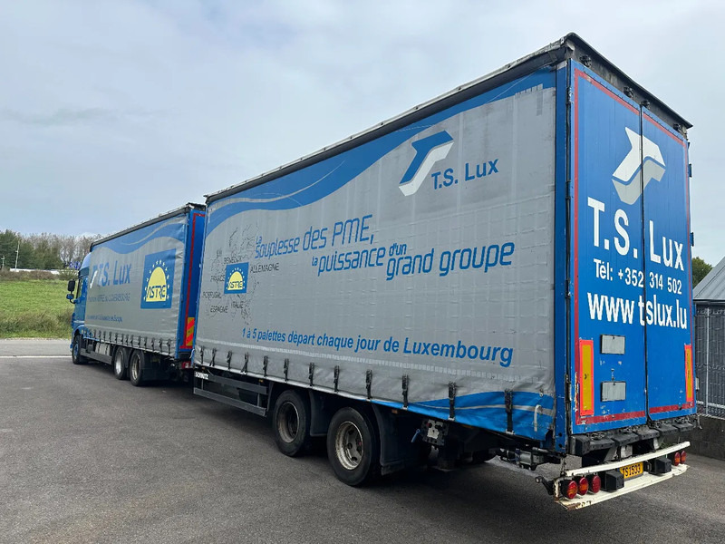 DAF XF 440 6x2 / SUPERSPACECAB / KOMBI MIT ANHANGER SCHMITZ 2016 / DURCHLADEN / 2 STUCK - Kamion me tendë: foto 5 DAF XF 440 6x2 / SUPERSPACECAB / KOMBI MIT ANHANGER SCHMITZ 2016 / DURCHLADEN / 2 STUCK - Kamion me tendë: foto 5