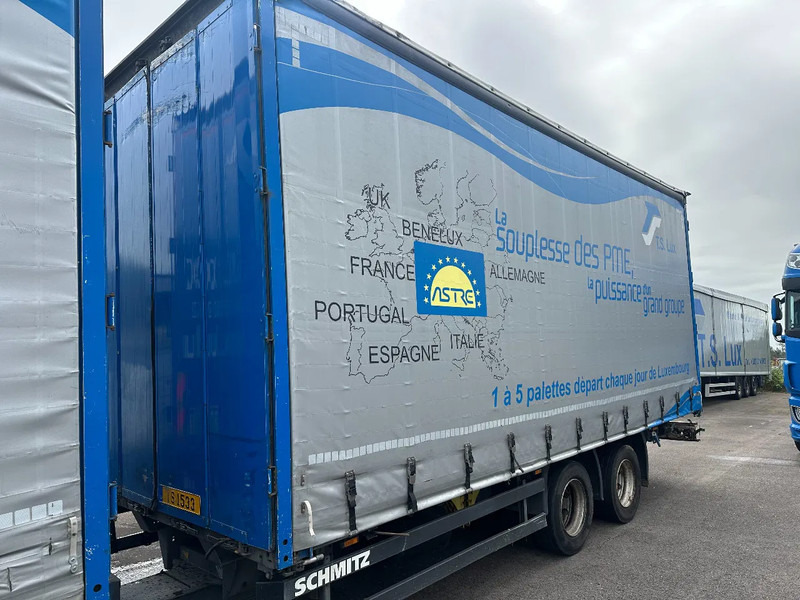 DAF XF 440 6x2 / SUPERSPACECAB / KOMBI MIT ANHANGER SCHMITZ 2016 / DURCHLADEN / 2 STUCK - Kamion me tendë: foto 4 DAF XF 440 6x2 / SUPERSPACECAB / KOMBI MIT ANHANGER SCHMITZ 2016 / DURCHLADEN / 2 STUCK - Kamion me tendë: foto 4