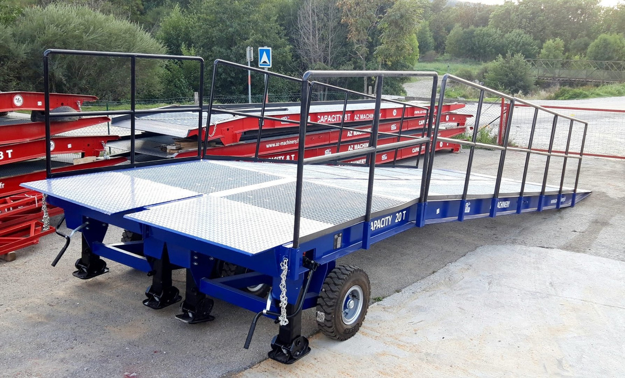 **RENTAL** Large Mobile dock ramp, uncouplable AZ RAMP - KING VERSION, BIG FOOT LLO 20 T - Rampa e ngarkimit: foto 2 **RENTAL** Large Mobile dock ramp, uncouplable AZ RAMP - KING VERSION, BIG FOOT LLO 20 T - Rampa e ngarkimit: foto 2