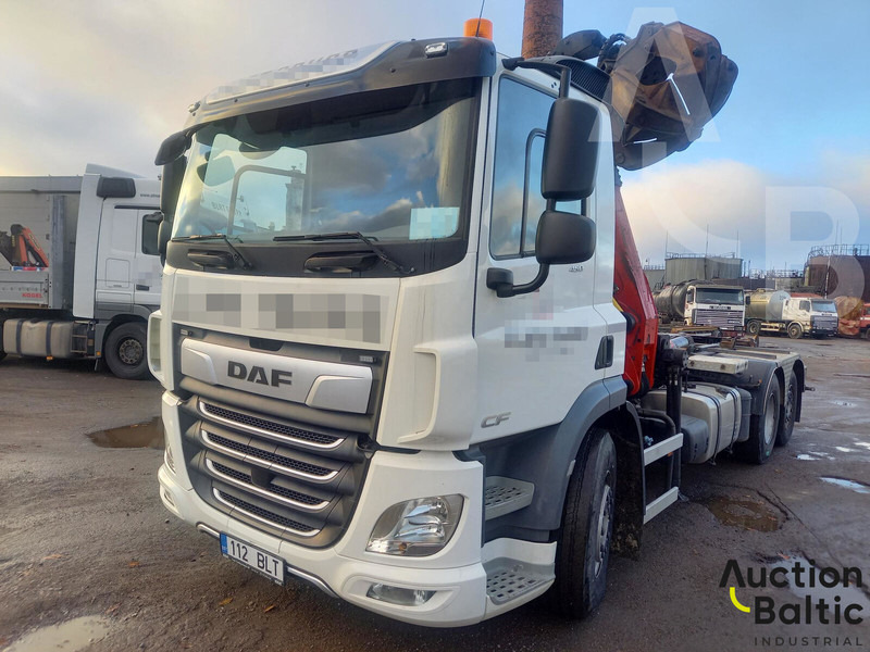 DAF CF 450 FAR - Kamion vetëngarkues, Kamion me vinç: foto 1 DAF CF 450 FAR - Kamion vetëngarkues, Kamion me vinç: foto 1