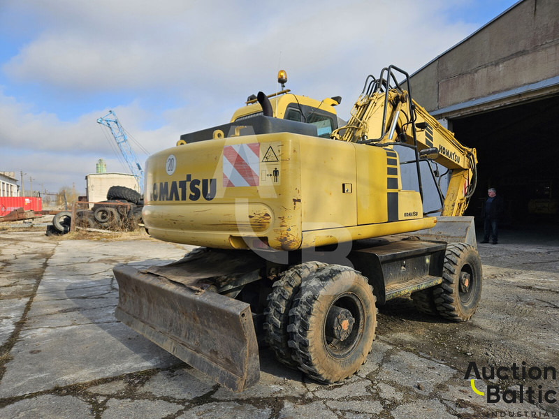 Komatsu PW130ES-6K - Ekskavator me goma: foto 3 Komatsu PW130ES-6K - Ekskavator me goma: foto 3