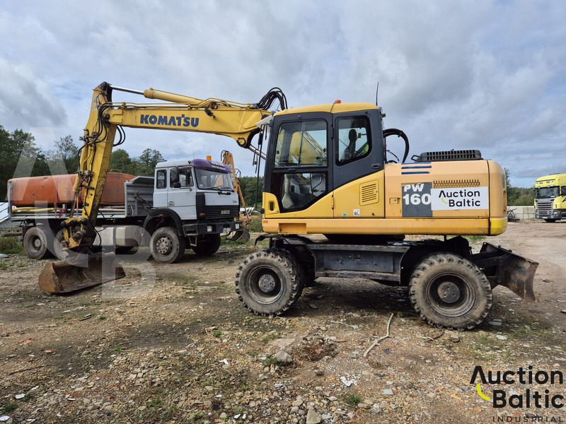 Komatsu PW160-7 - Ekskavator me goma: foto 3 Komatsu PW160-7 - Ekskavator me goma: foto 3