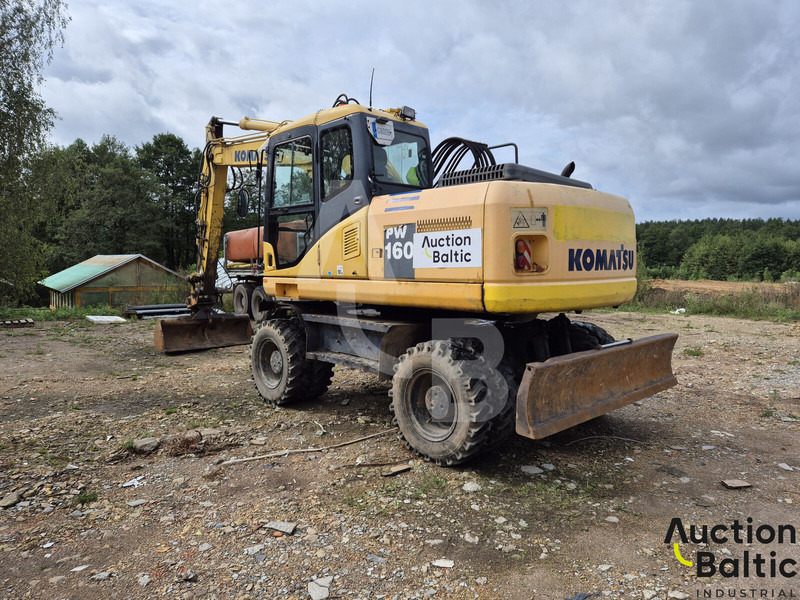 Komatsu PW160-7 - Ekskavator me goma: foto 4 Komatsu PW160-7 - Ekskavator me goma: foto 4