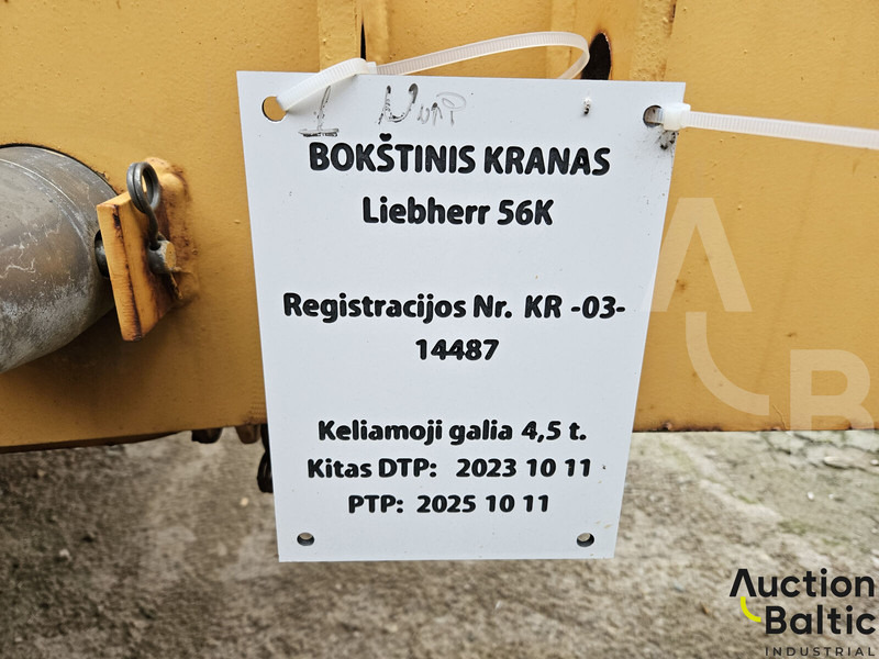 Lizingu i Liebherr 56K Liebherr 56K: foto 13