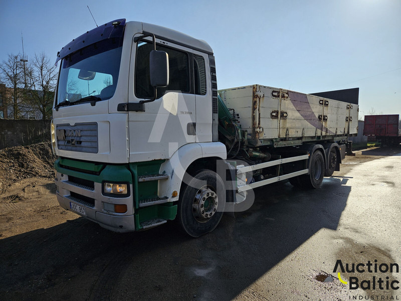MAN TGA26.310 - Kamion me karroceri të hapur, Kamion me vinç: foto 2 MAN TGA26.310 - Kamion me karroceri të hapur, Kamion me vinç: foto 2