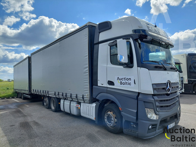 Mercedes-Benz Actros - Kamion me tendë: foto 1 Mercedes-Benz Actros - Kamion me tendë: foto 1
