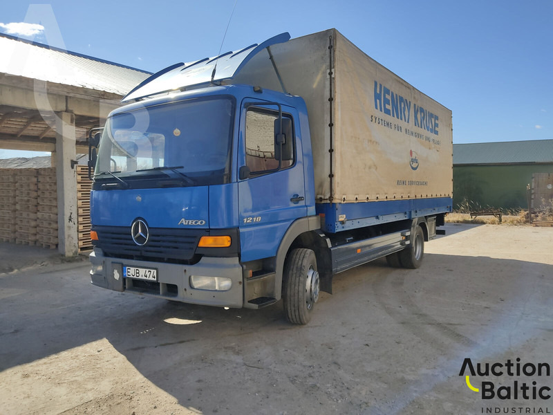 Mercedes-Benz Atego 1218 - Kamion me tendë: foto 2 Mercedes-Benz Atego 1218 - Kamion me tendë: foto 2