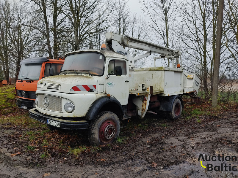 Mercedes-Benz Lako 911 - Platformë ajrore e montuar në kamion: foto 1 Mercedes-Benz Lako 911 - Platformë ajrore e montuar në kamion: foto 1