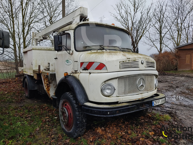 Mercedes-Benz Lako 911 - Platformë ajrore e montuar në kamion: foto 2 Mercedes-Benz Lako 911 - Platformë ajrore e montuar në kamion: foto 2