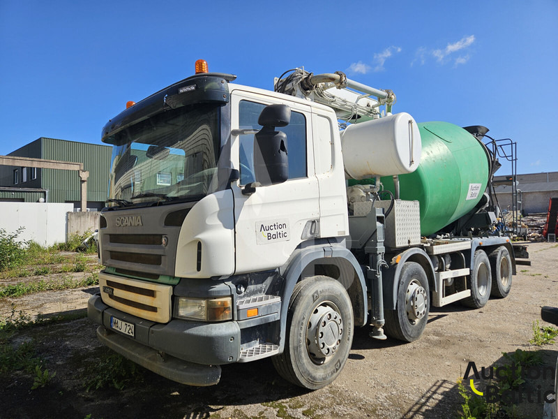 Scania P 420 - Pompë stacionare betoni: foto 1 Scania P 420 - Pompë stacionare betoni: foto 1