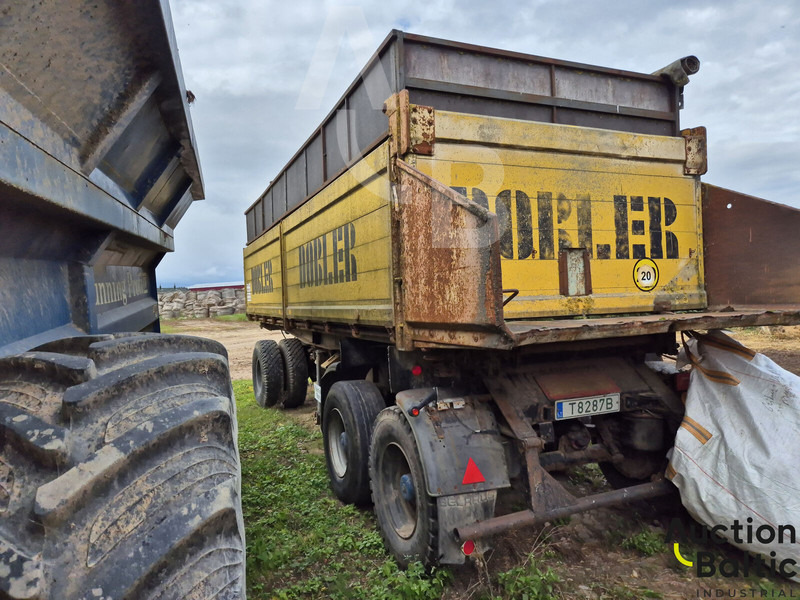 Tipper semi-trailer - Gjysmë rimorkio me tendë: foto 3 Tipper semi-trailer - Gjysmë rimorkio me tendë: foto 3