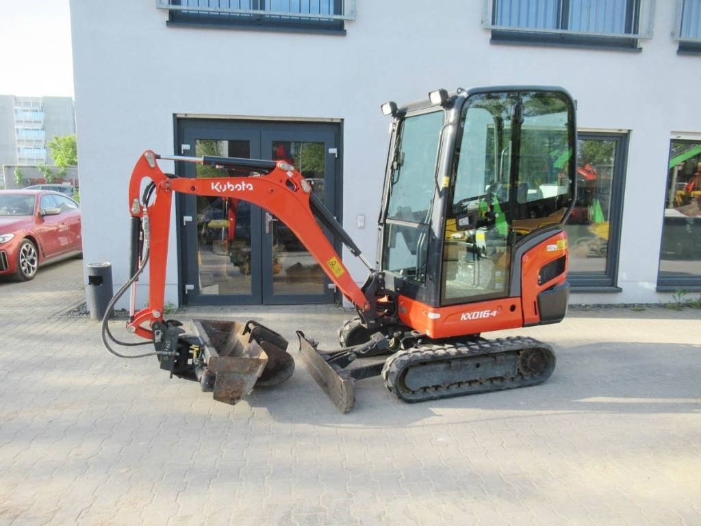 Kubota KX016-4 hydr. Schwenklöffel - Miniekskavator: foto 1 Kubota KX016-4 hydr. Schwenklöffel - Miniekskavator: foto 1