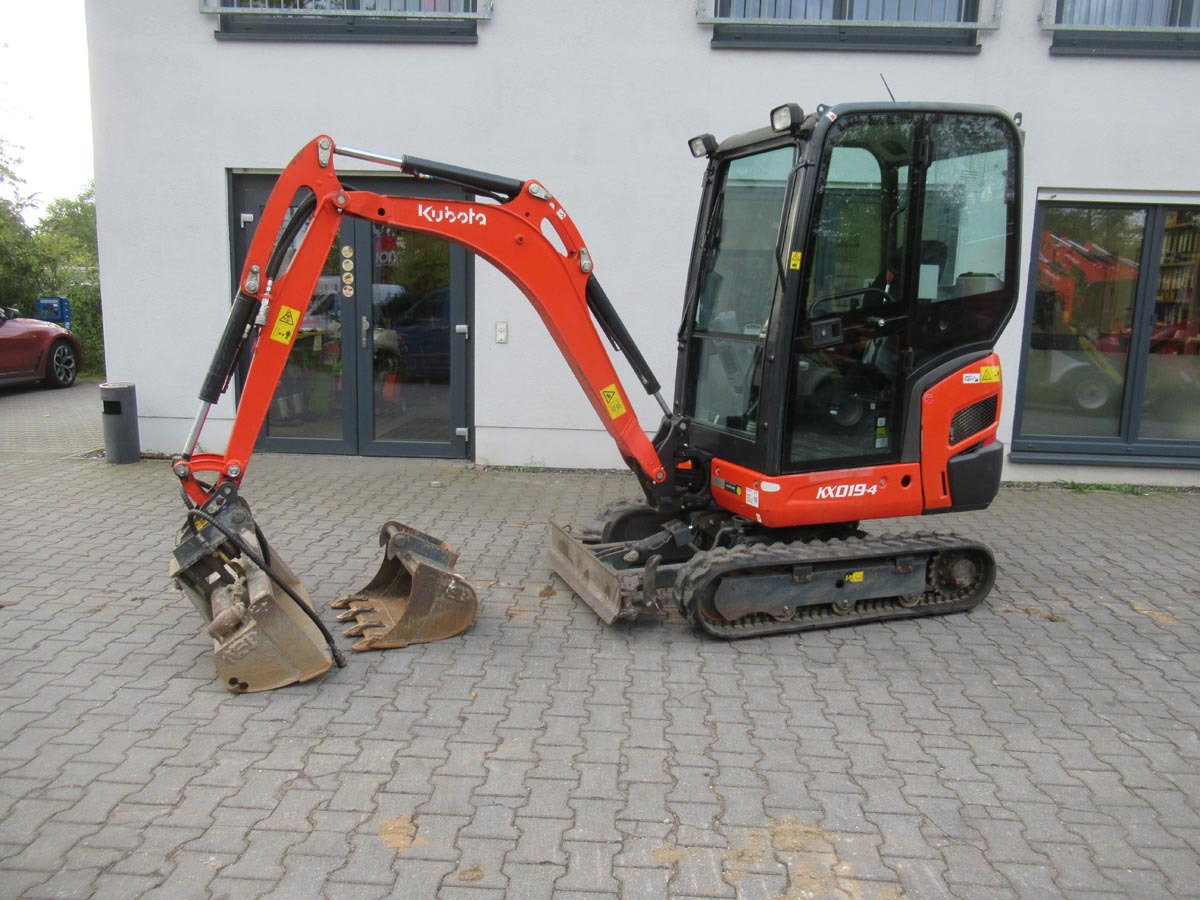 Kubota KX019-4 - Miniekskavator: foto 1 Kubota KX019-4 - Miniekskavator: foto 1