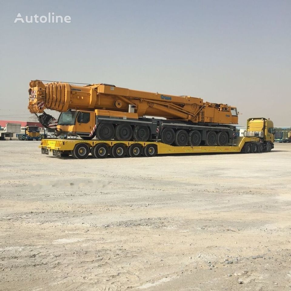 Gjysmë rimorkio me plan ngarkimi të ulët i ri AME 120 Ton 4 Axle Front Loading Lowbed Semi-Trailer: foto 9