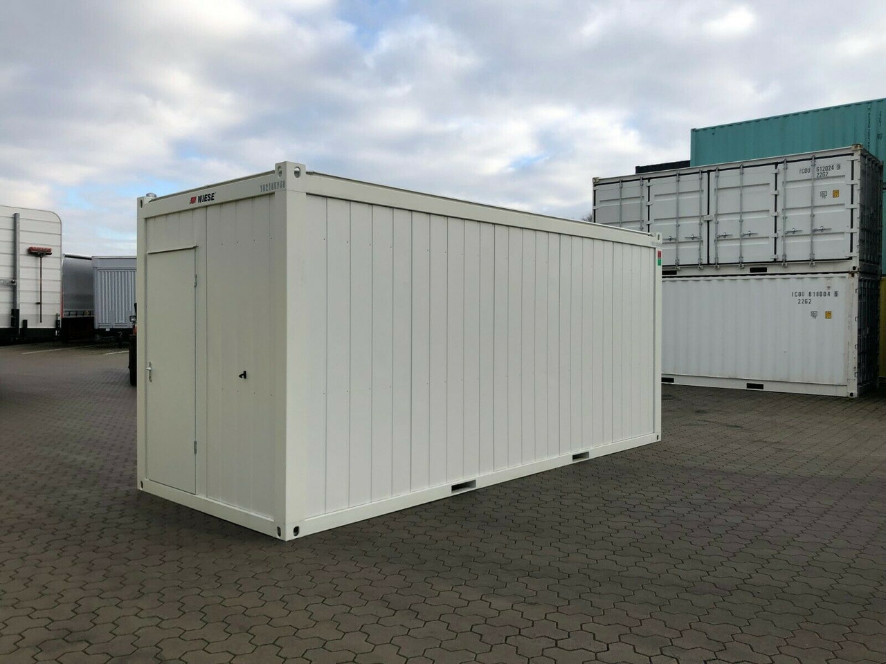 20ft Bürocontainer Wohncont.Mannschaftscontainer - Transportjer kontejnerësh/ Gjysmë rimorkio me karroceri të çmontueshme: foto 2 20ft Bürocontainer Wohncont.Mannschaftscontainer - Transportjer kontejnerësh/ Gjysmë rimorkio me karroceri të çmontueshme: foto 2
