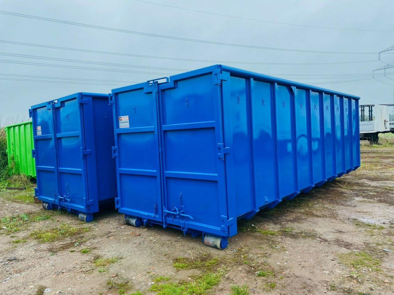 Abrollcontainer neu, 37 m³, 7 m. Garant 15 to - Transportjer kontejnerësh/ Gjysmë rimorkio me karroceri të çmontueshme: foto 1 Abrollcontainer neu, 37 m³, 7 m. Garant 15 to - Transportjer kontejnerësh/ Gjysmë rimorkio me karroceri të çmontueshme: foto 1