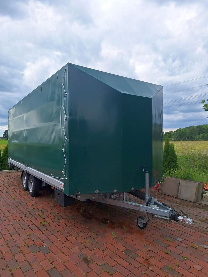 Böckmann Großraumanhänger Jagdanhänger Hasenwagen - Rimorkio me tendë: foto 2 Böckmann Großraumanhänger Jagdanhänger Hasenwagen - Rimorkio me tendë: foto 2