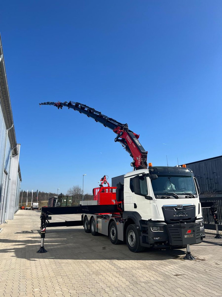 MAN 8x4 Hydro mit F1150 inkl Jib und Winde Korb - Gjysmë-kamion: foto 5 MAN 8x4 Hydro mit F1150 inkl Jib und Winde Korb - Gjysmë-kamion: foto 5