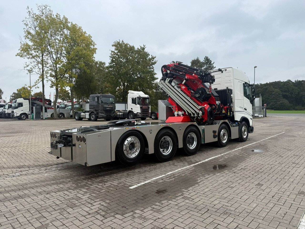Volvo FH 540 10x4 mit Fassi F1150 Kran - Gjysmë-kamion: foto 3 Volvo FH 540 10x4 mit Fassi F1150 Kran - Gjysmë-kamion: foto 3
