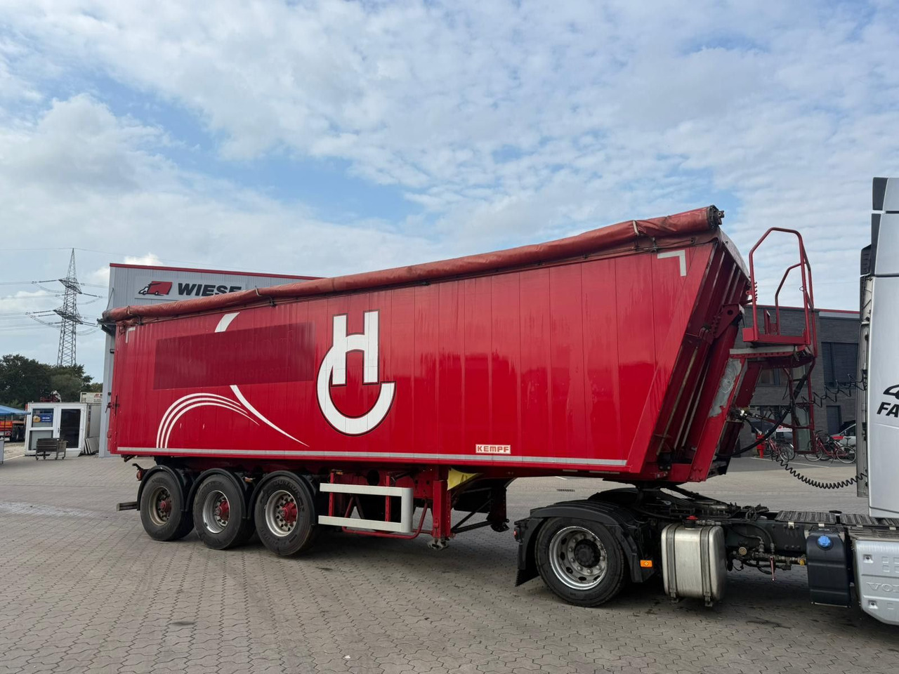 Kempf SKM Alu Kippmulde 50 m³, TÜV neu - Gjysmë rimorkio vetëshkarkuese: foto 1 Kempf SKM Alu Kippmulde 50 m³, TÜV neu - Gjysmë rimorkio vetëshkarkuese: foto 1