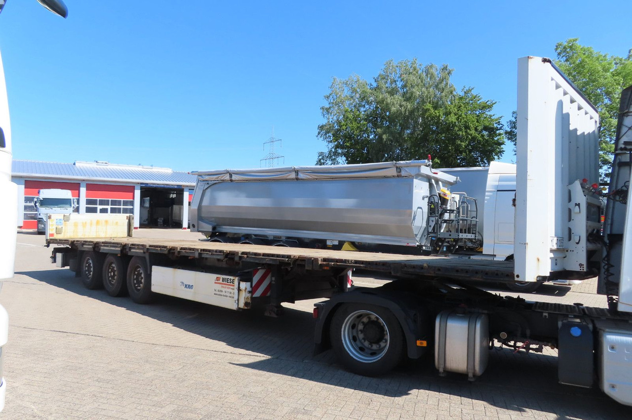 Krone Stahlmattenauflieger - Gjysmë rimorkio e hapur/ Platformë: foto 1 Krone Stahlmattenauflieger - Gjysmë rimorkio e hapur/ Platformë: foto 1