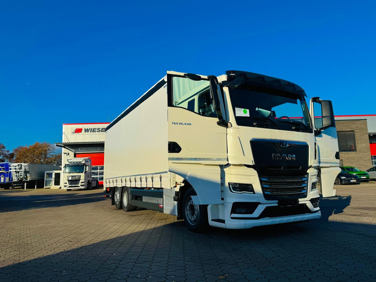 Kamion me tendë MAN TGX 26.440 6x2 LL Schwerlast Ladebordwand/Rampe: foto 8