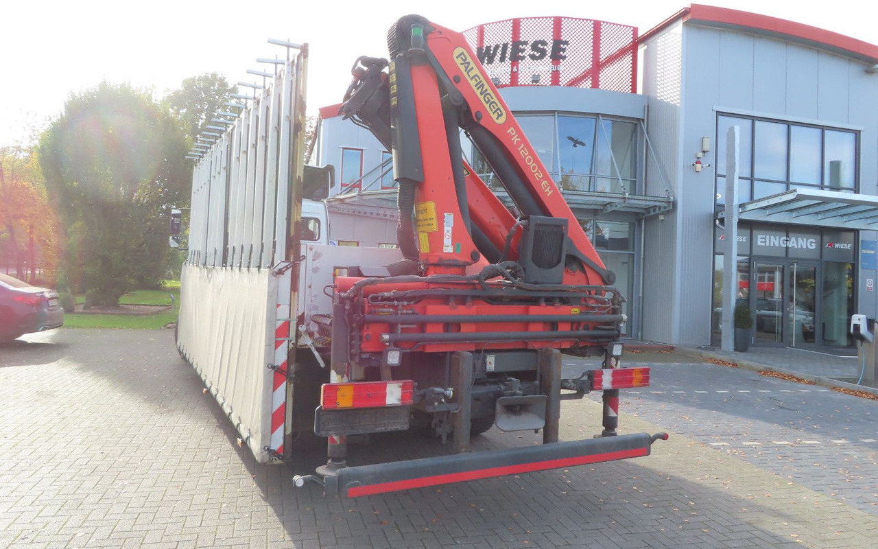 Mercedes-Benz Axor 1833 L - Glastransporter Kran Palfinger - Kamion me vinç: foto 2 Mercedes-Benz Axor 1833 L - Glastransporter Kran Palfinger - Kamion me vinç: foto 2