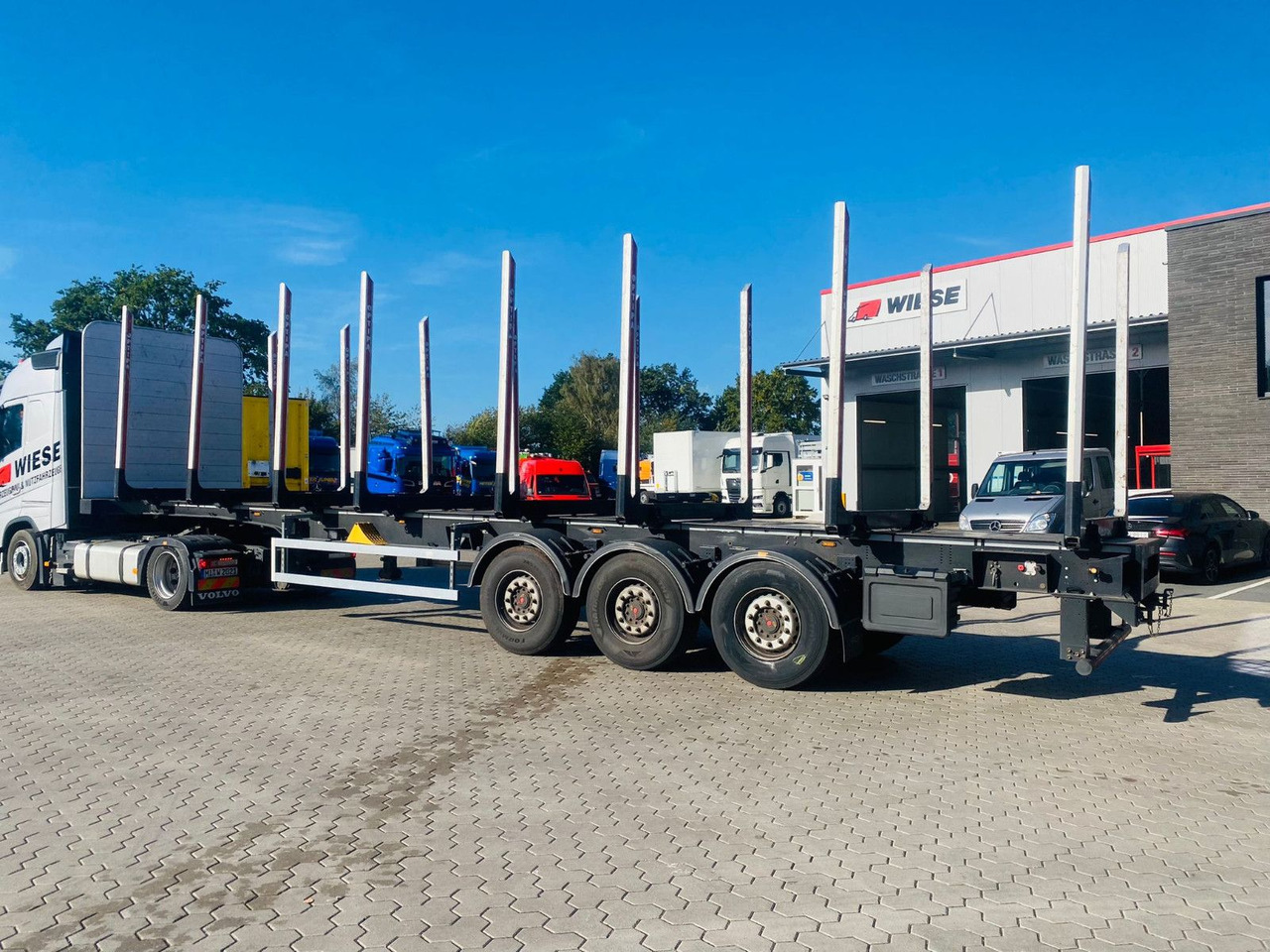 PAVIC Holzauflieger mit Schemel und Rungen - Gjysem rimorkio për transport druri: foto 4 PAVIC Holzauflieger mit Schemel und Rungen - Gjysem rimorkio për transport druri: foto 4