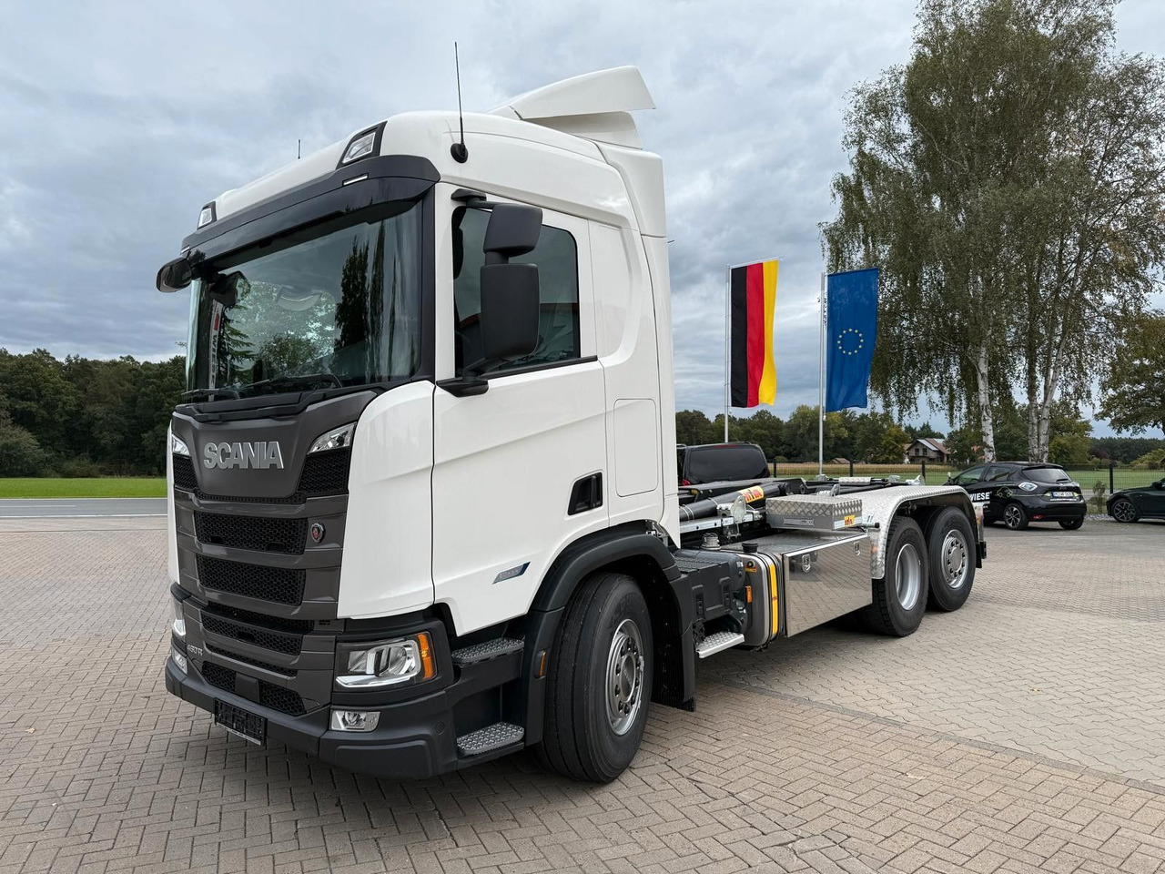 Scania R460 6x2 - Abrollkipper - Sofort Verfügbar! - Kamion vetëngarkues: foto 1 Scania R460 6x2 - Abrollkipper - Sofort Verfügbar! - Kamion vetëngarkues: foto 1