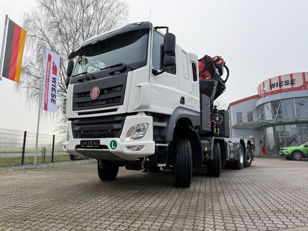 Kamion me karroceri të hapur, Kamion me vinç Tatra 41.500 8x8 Phoenix Fassi F710 Kran: foto 6